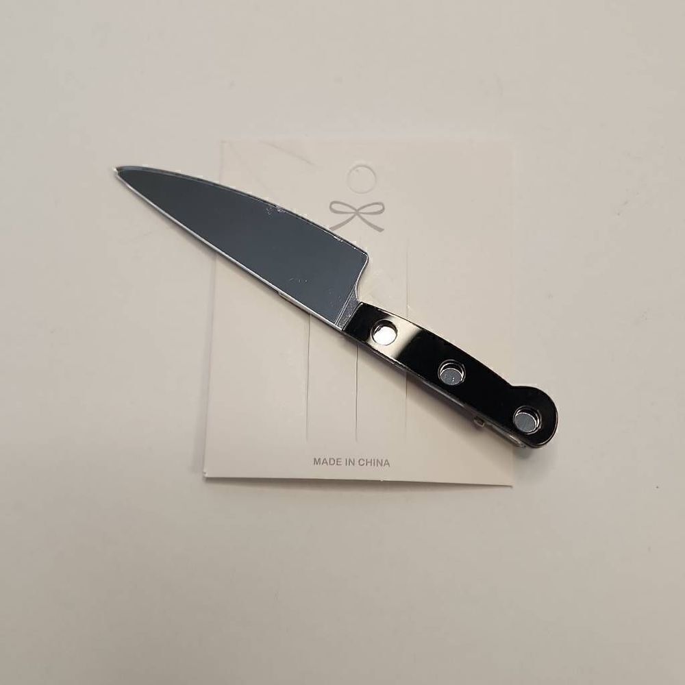 NWT Butcher Knife Hair Clip